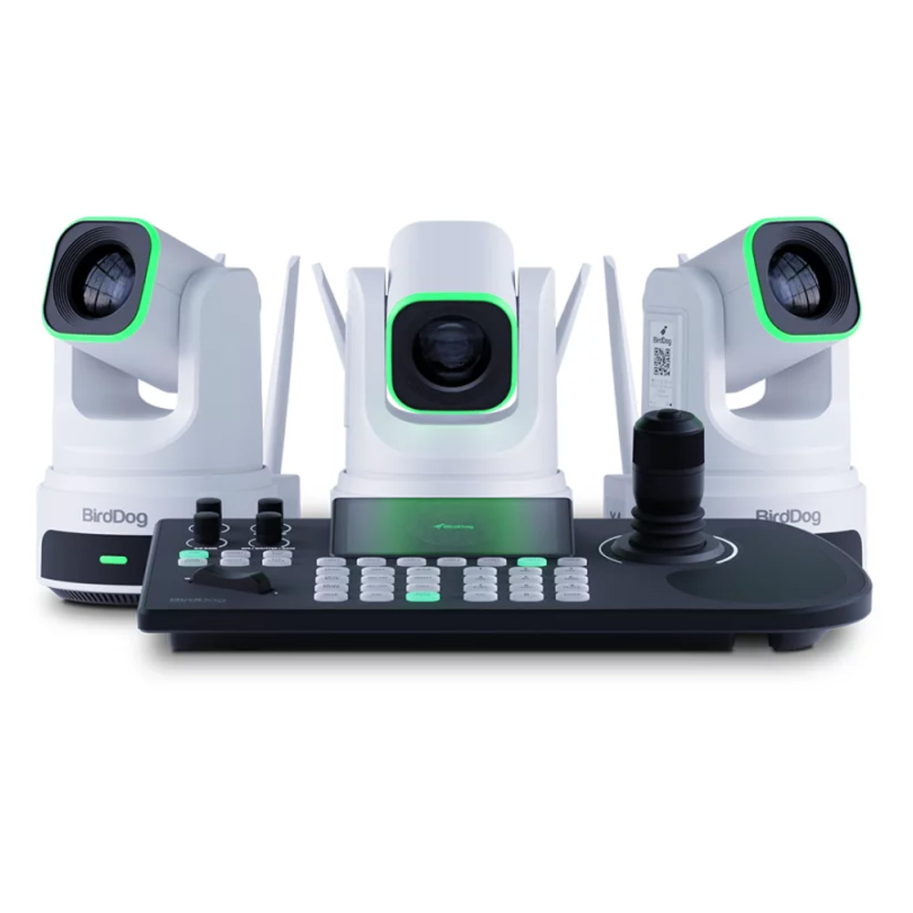 BirdDog - 3x BDX4UB + 1x BDKBD Combo Bundle (weiß)