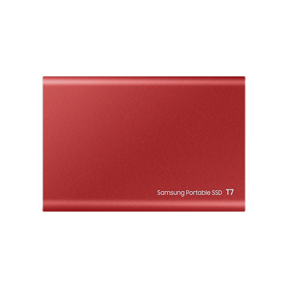 Samsung - Portable SSD T7 NVMe - 500 GB - Rot