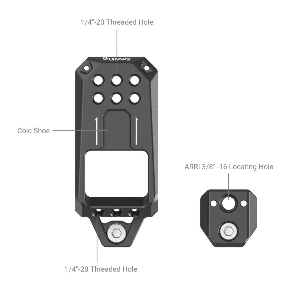 SmallRig - Top Plate for Sony FX3 XLR Unit - MD3990