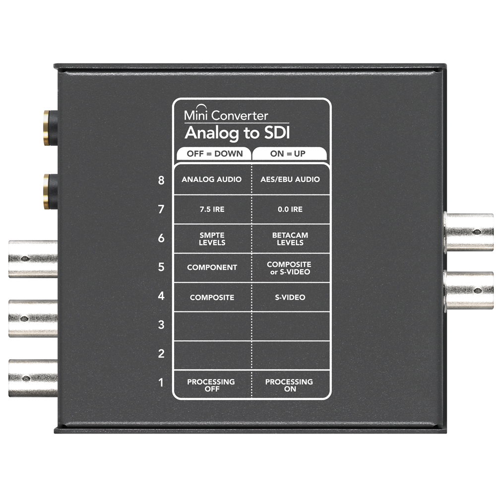 Blackmagic - Minikonverter Analog zu SDI 2