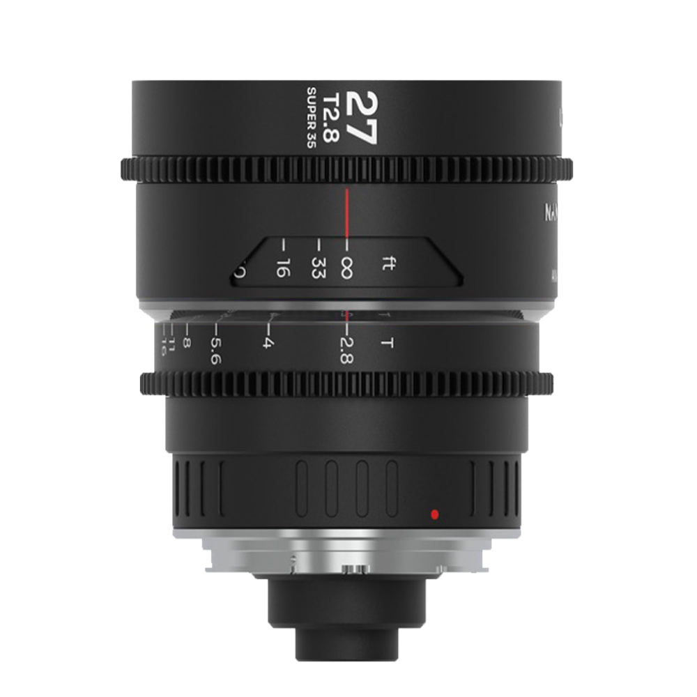 LAOWA - Nanomorph 27mm T2,8 1,5X mit ARRI PL/Canon EF-Mount - Silber