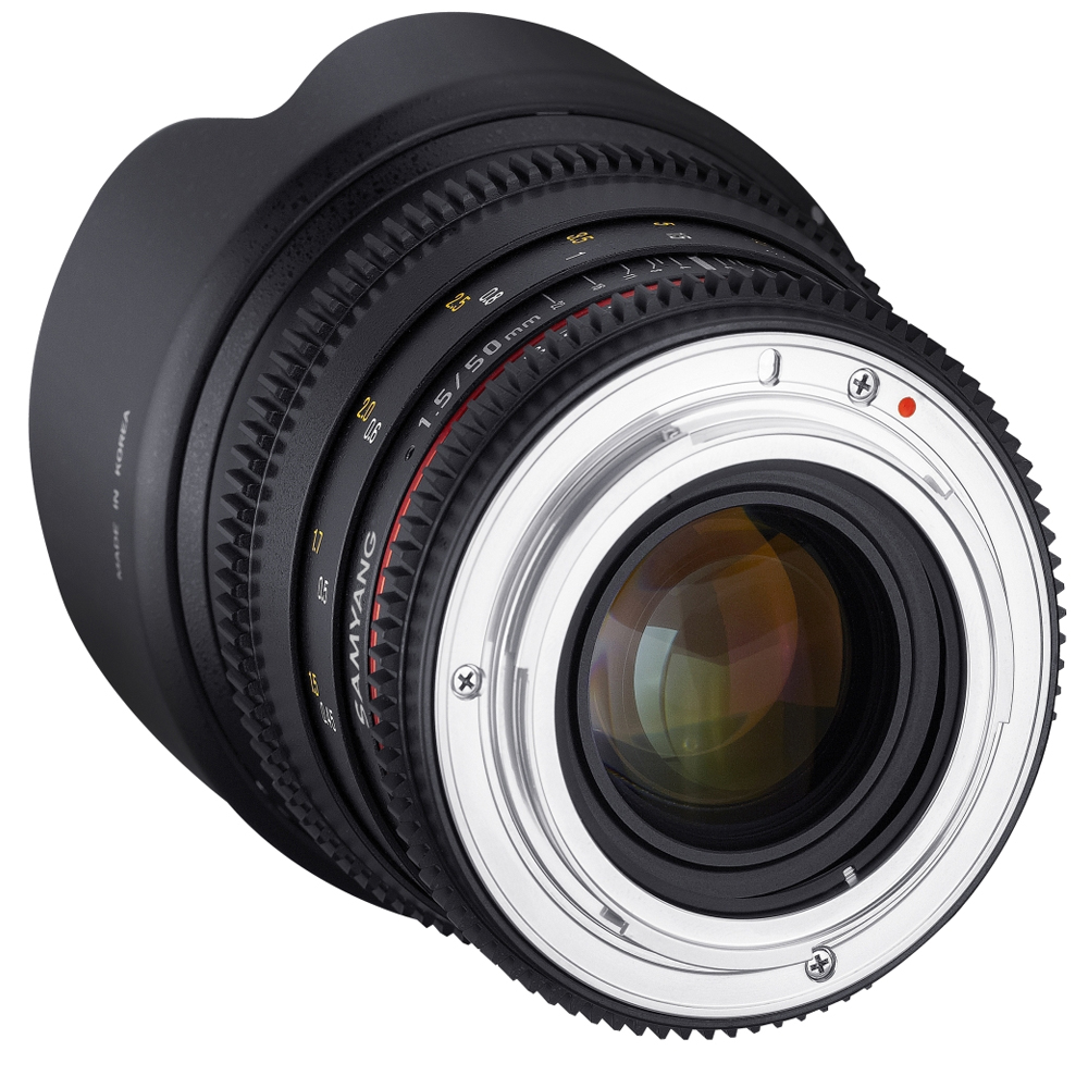 Samyang - 50/1.5 Video VDSLR Objektiv für Canon EF