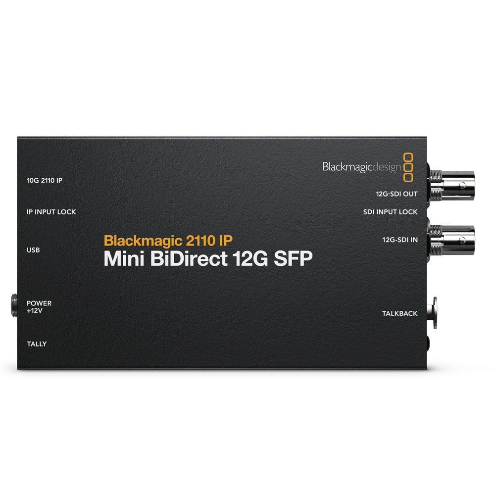 Blackmagic - 2110 IP Mini BiDirect 12G SFP