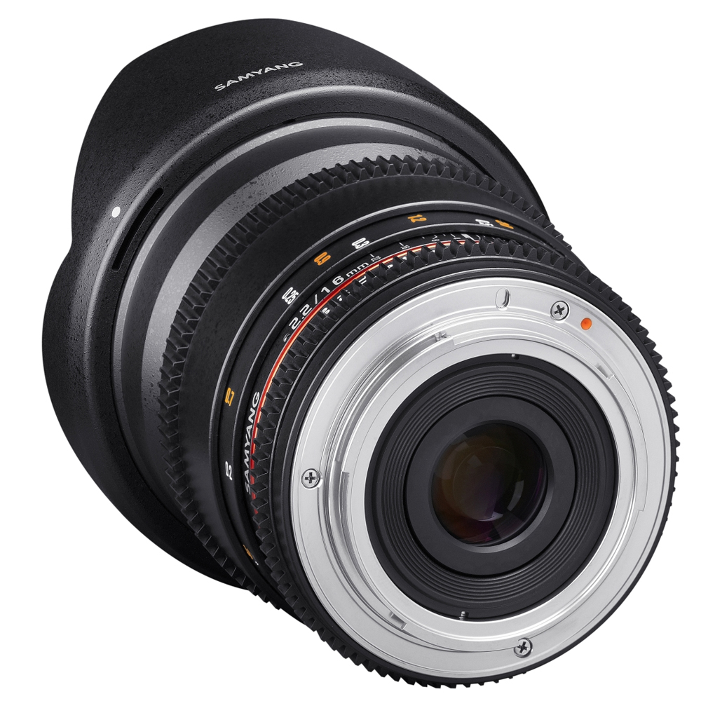 Samyang - 16/2.2 Video APS-C II Objektiv für Canon EF