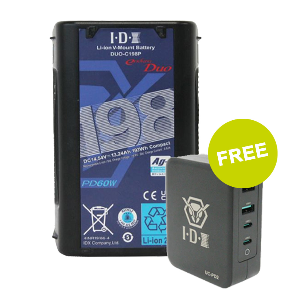 IDX - DUO-C198P + UC-PD2 GRATIS