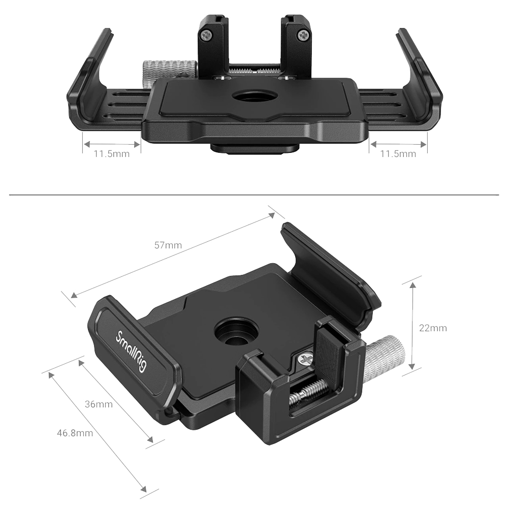 Smallrig - T5/T7 SSD Mount for BMPCC 6K PRO/G2 - 3272
