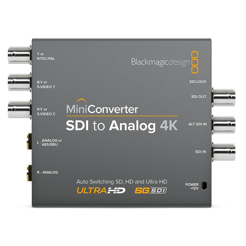Blackmagic - Minikonverter SDI zu Audio 4K