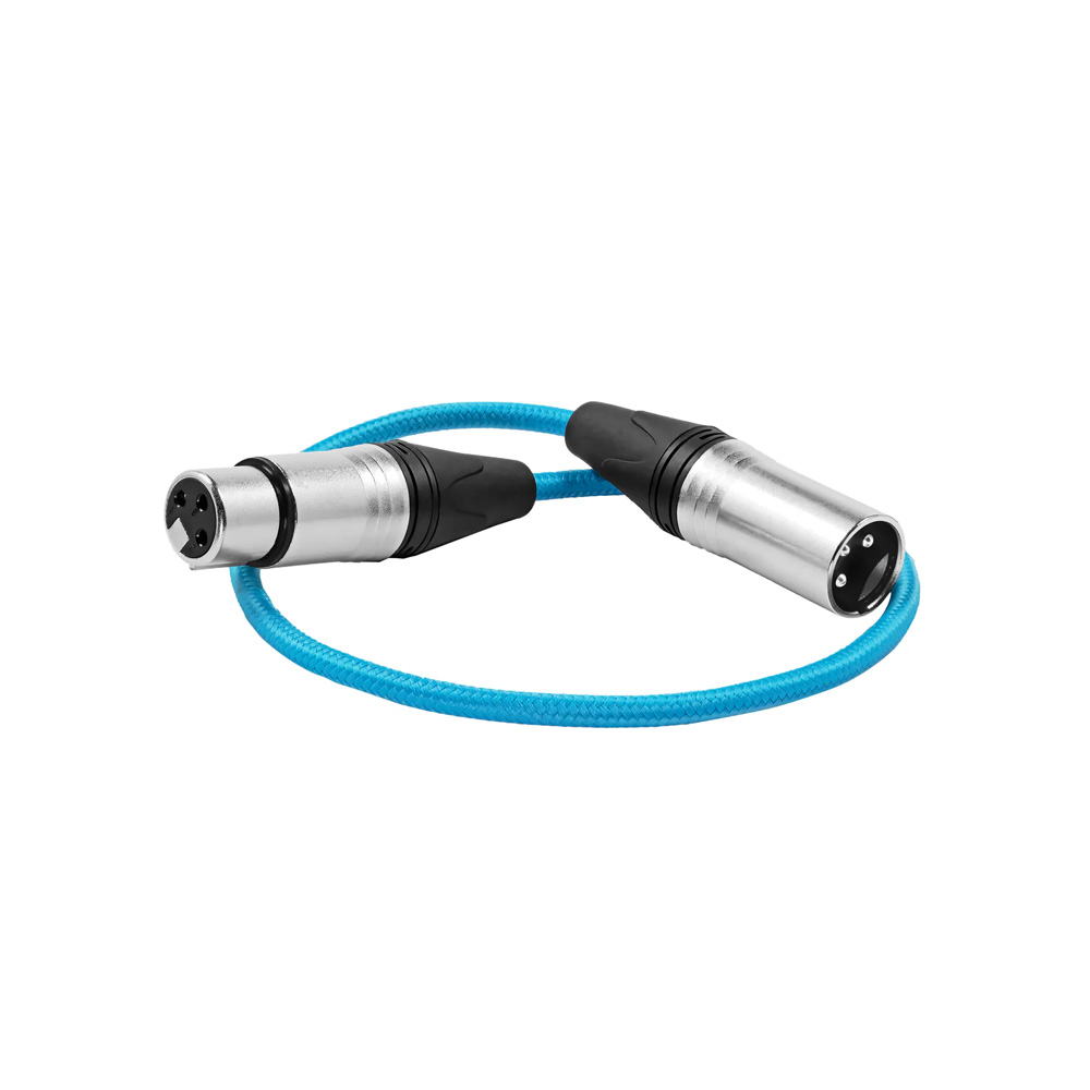 Kondor Blue - Male XLR zu Female XLR-Kabel (45cm)