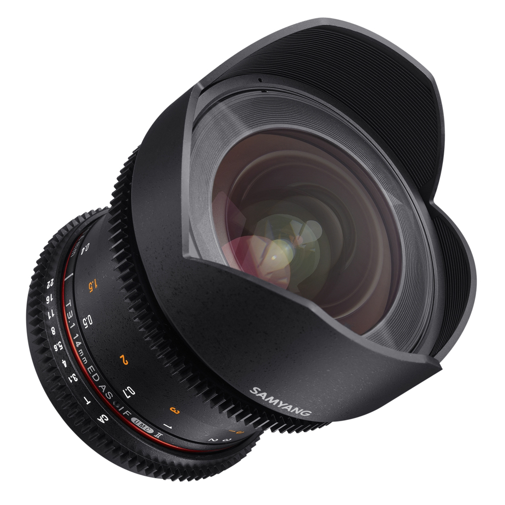 Samyang - 14/3.1 Video DSLR II Objektiv für MFT