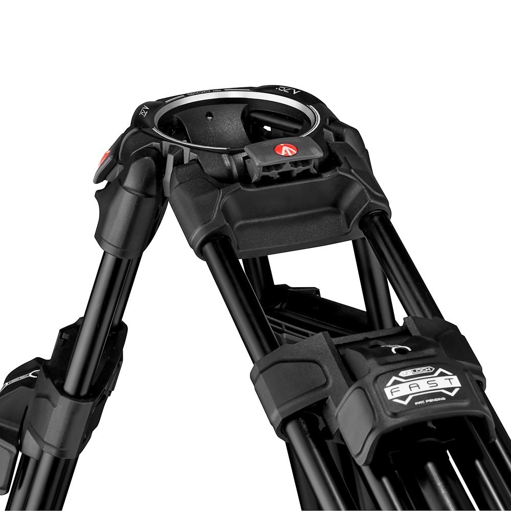 Manfrotto - Doppelrohrstativ 645 Fast Twin Alu