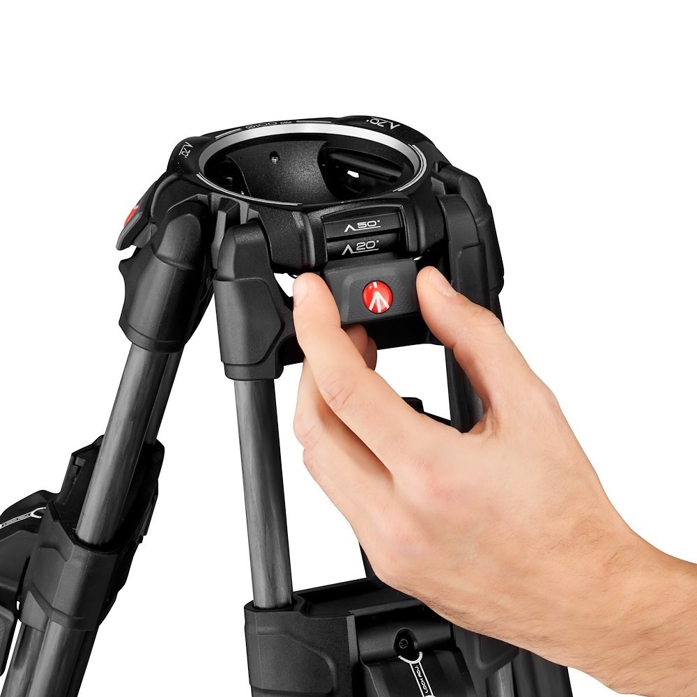 Manfrotto - Doppelrohrstativ 645 Fast Twin Carbon