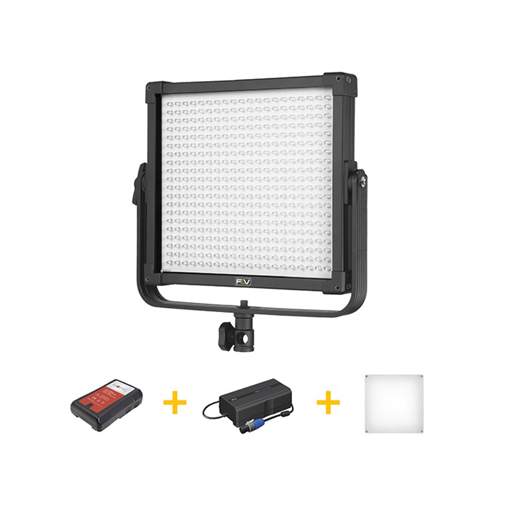 F&V - K4000S SE Bi-Color LED Studio Panel + NVM-95 V-Mount Akku