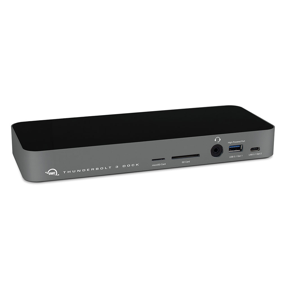 OWCTB3DK14PSG_1 OWC - 14-Port Thunderbolt 3 Dock - Schwarz