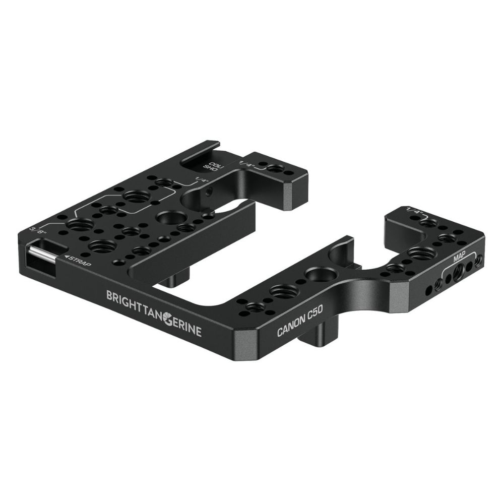 Bright Tangerine - Canon C50 Handle Top Plate