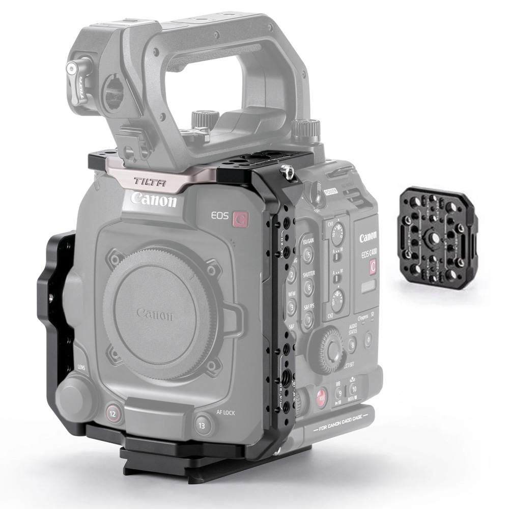 ES-T22-A-1 Tilta - Canon C400 Base Kit (Full Cage, Manfrotto Bottom, RearPlate)