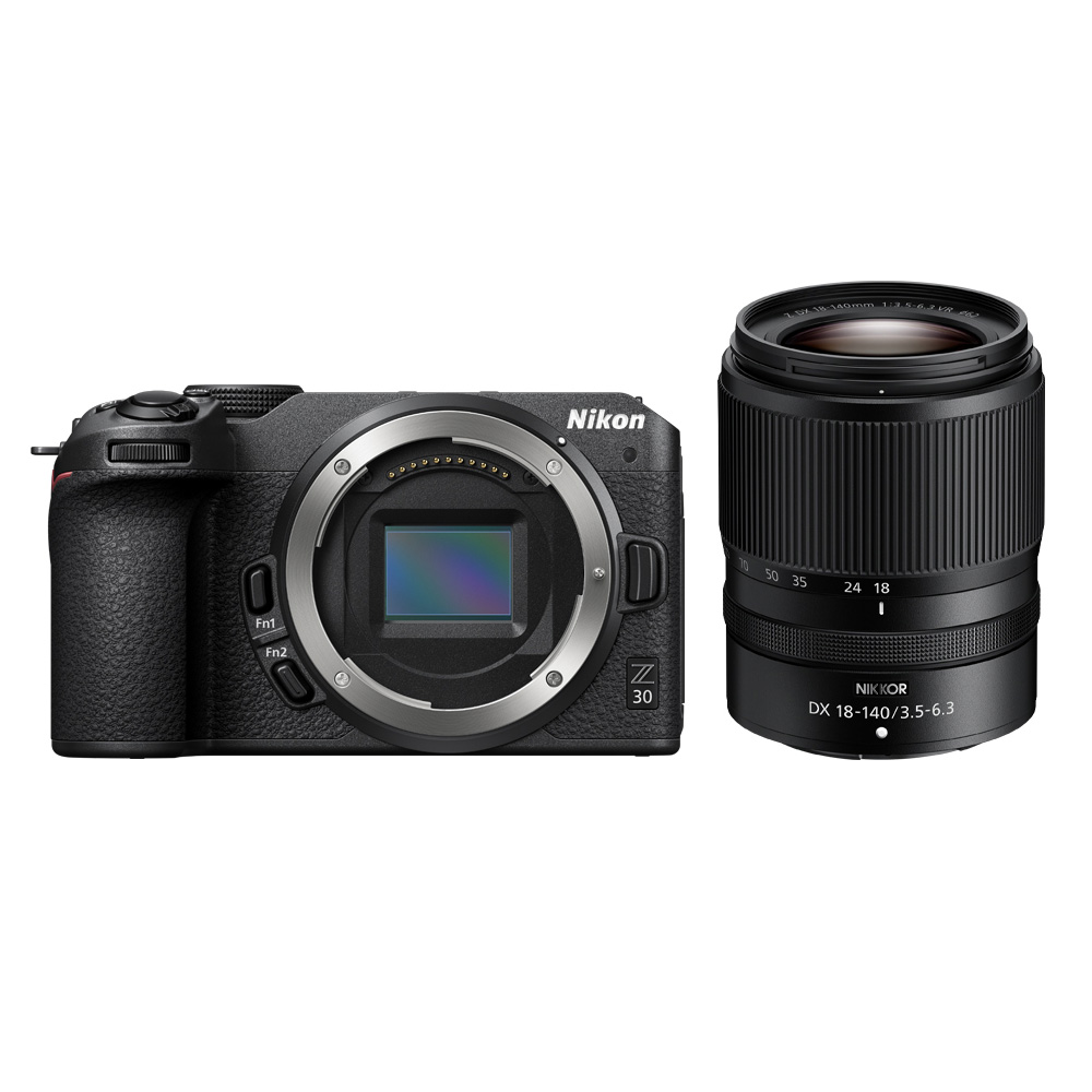Nikon - Z30 KIT + NIKKOR Z DX 18-140mm 1:3,5-6.3 VR Objektiv