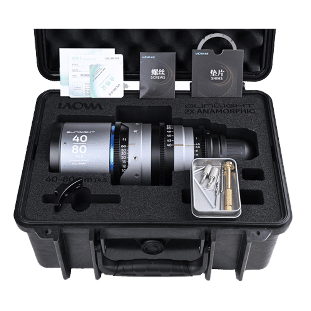 LAOWA - Sunlight 40-80mm T4.5 2x FF Anamorphic Zoom PL  (Blue)