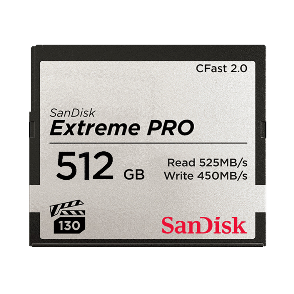 Sandisk - CFast 2.0 Extreme Pro 512 GB