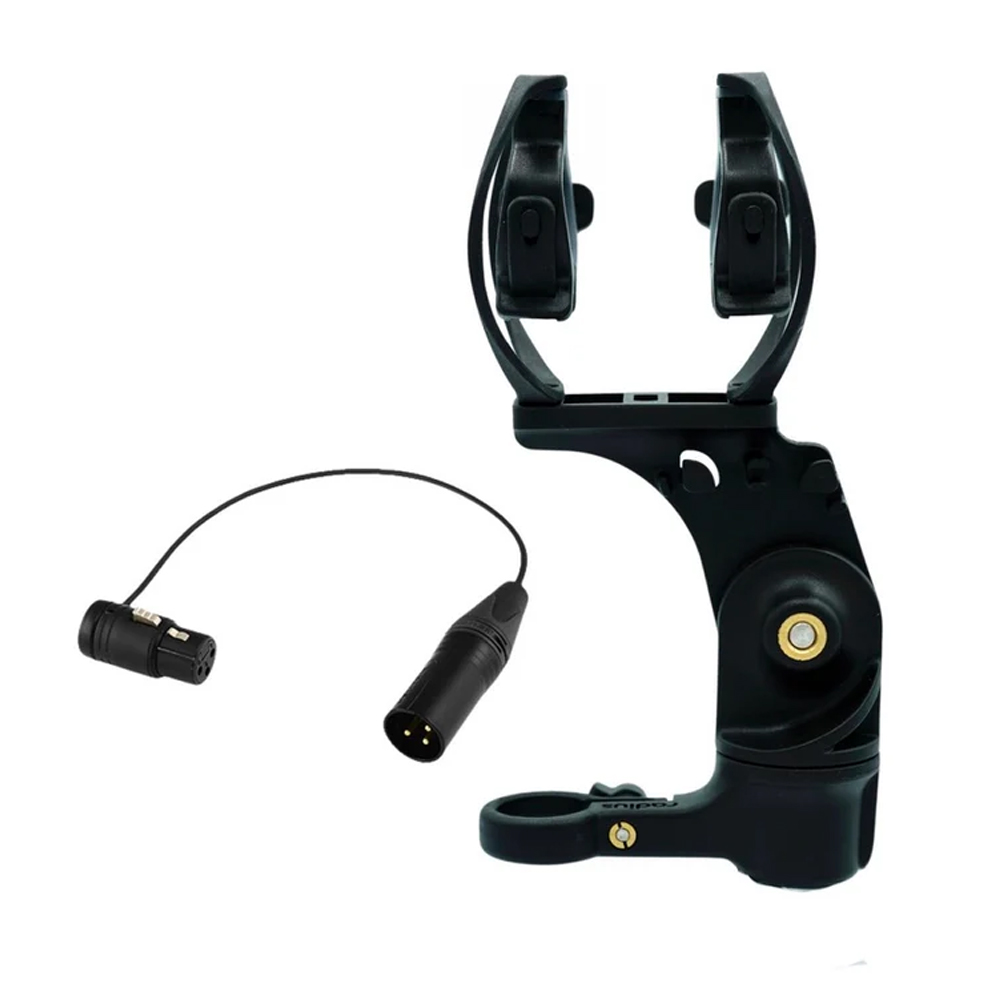 Radius - RAD-1 Shock Mount, Dark Edition mit 3-Pin XLR Kabel