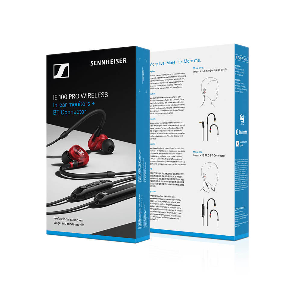 Sennheiser - IE 100 PRO Wireless Red