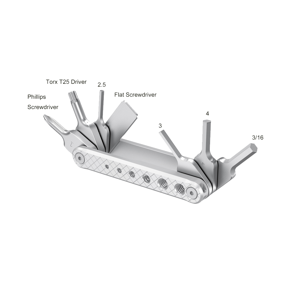 SmallRig - Folding Tool Set with Screwdrivers and Wrenches - AAK2213C