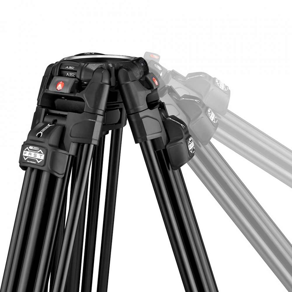 Manfrotto - System 509Pro-645 Fast Twin Alu