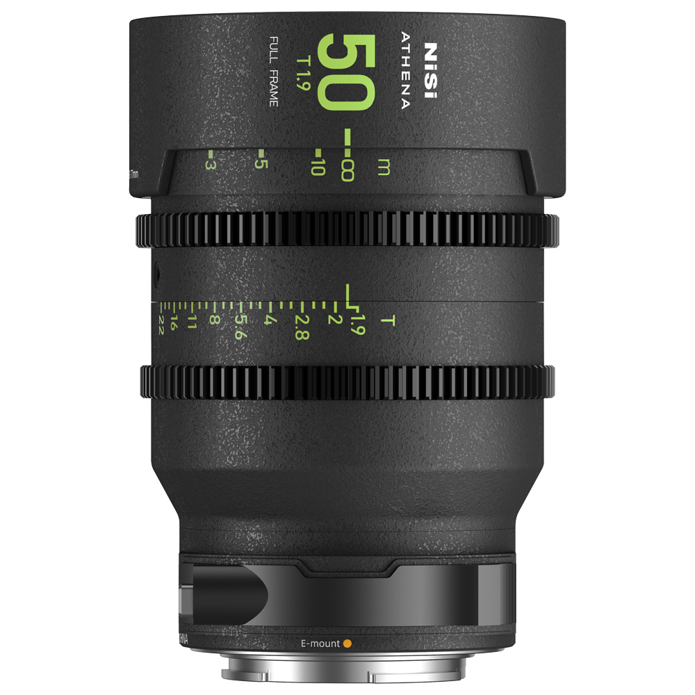 NiSi - Athena Prime 50mm T 1.9 mit Drop-in (RF-Mount)
