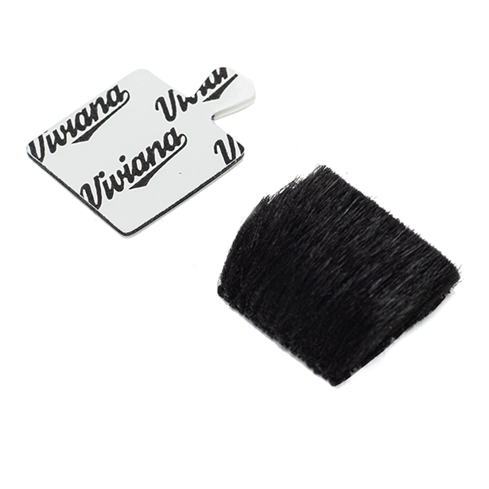 Viviana - Fur for Lav (Quadratisch) - Schwarz