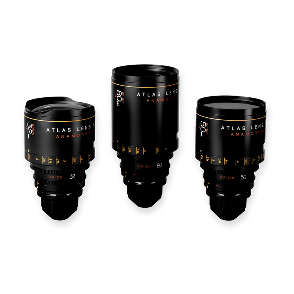 AtlasLensCo - Orion Anamorphic Prime B-Set mit PL-Mount