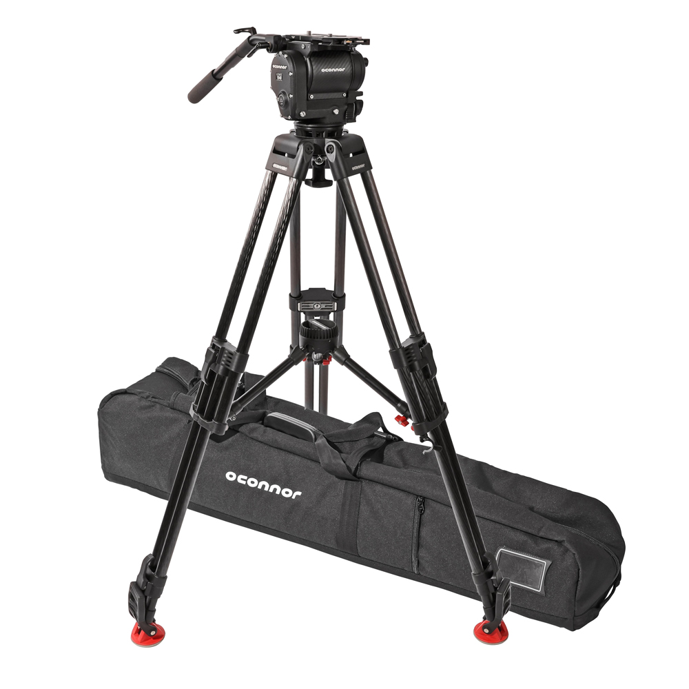 OConnor - 1040 Fluid Head & 30M Tripod mit Mid-Level Spreader