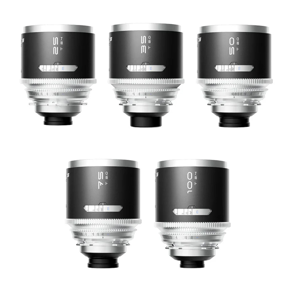 MT-25355075100-PL-A-1 Blazar - Mantis 25/ 35/50/75/100mm 5-Lens Bundle PL Mount