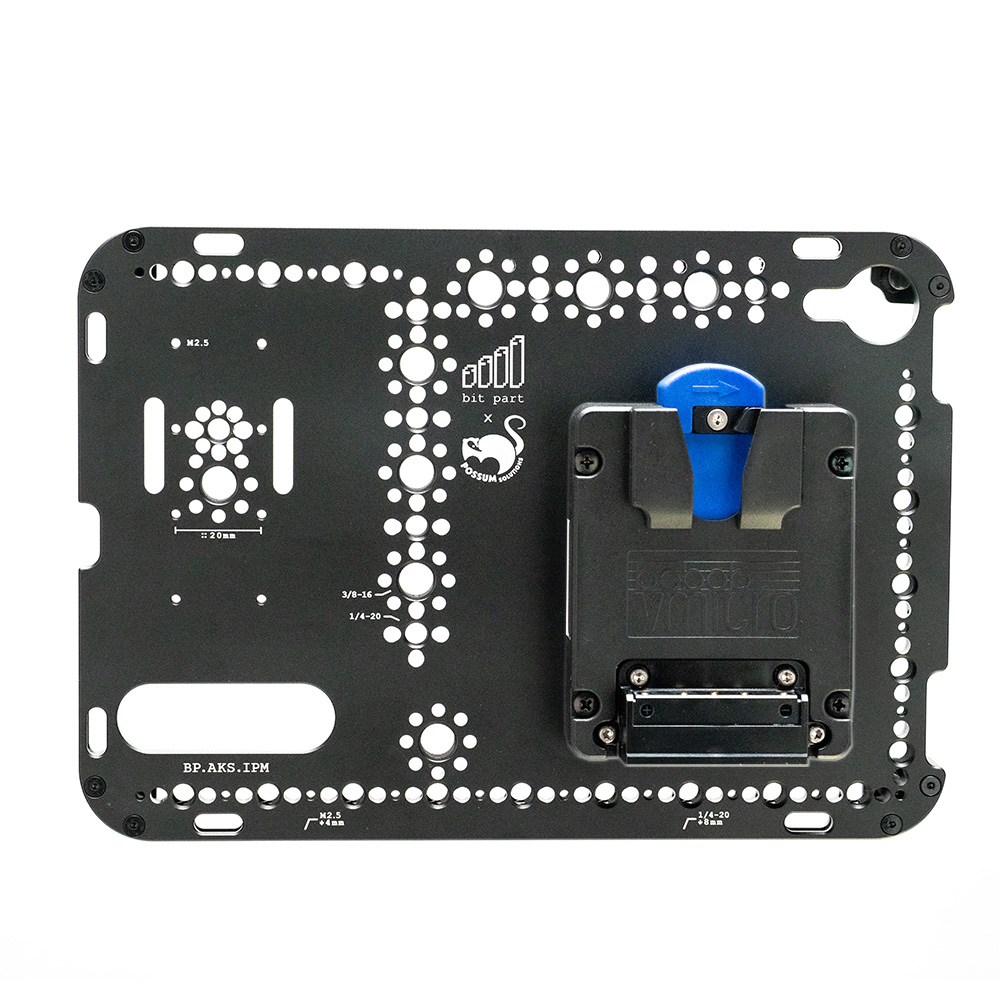 BIT PART - Bitbox iPad Mini Plate (Black / V Mount)