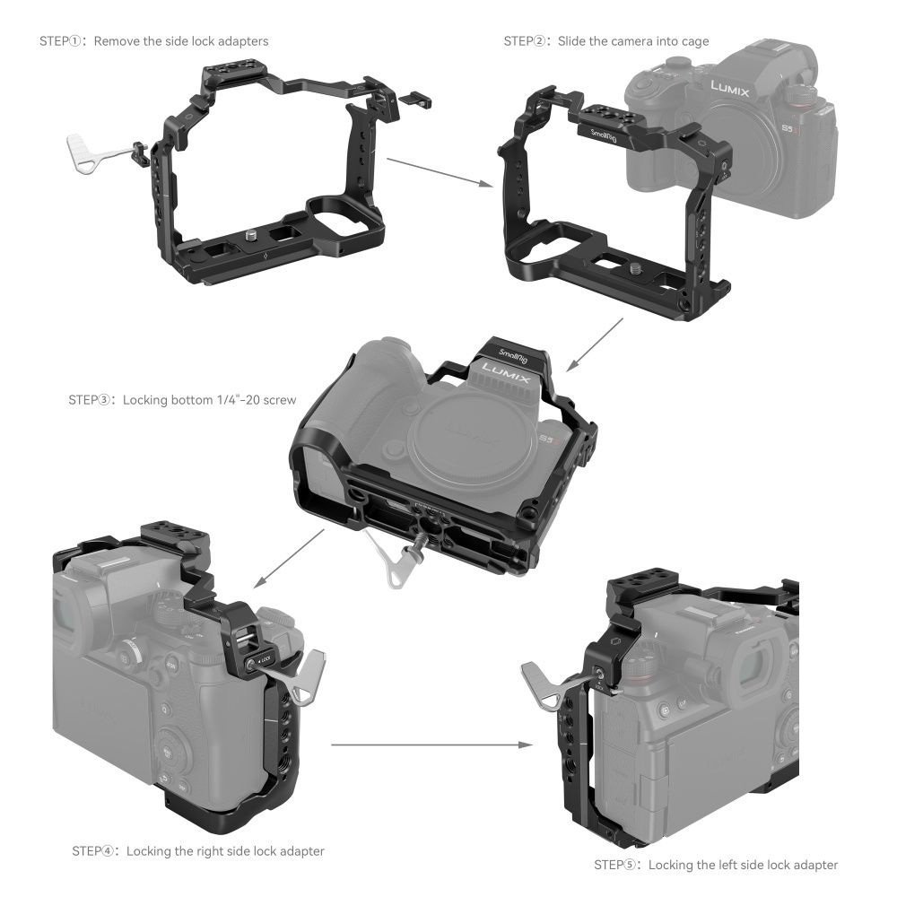 SmallRig -  Cage for Panasonic LUMIX S5 II / S5 II X - 4022