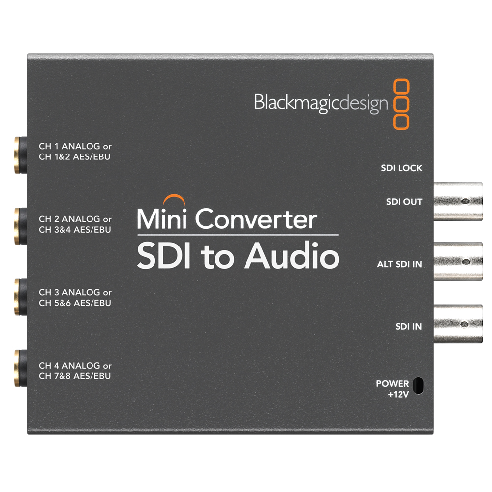 Blackmagic - SDI zu Audio