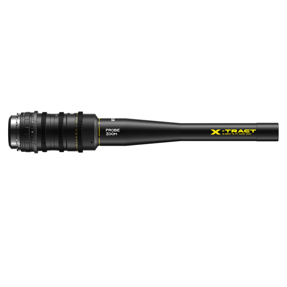 DZO-X1828A-1 DZOFilm - X-Tract 18-28 mm 0° T8 Probe Cine Lens (PL)