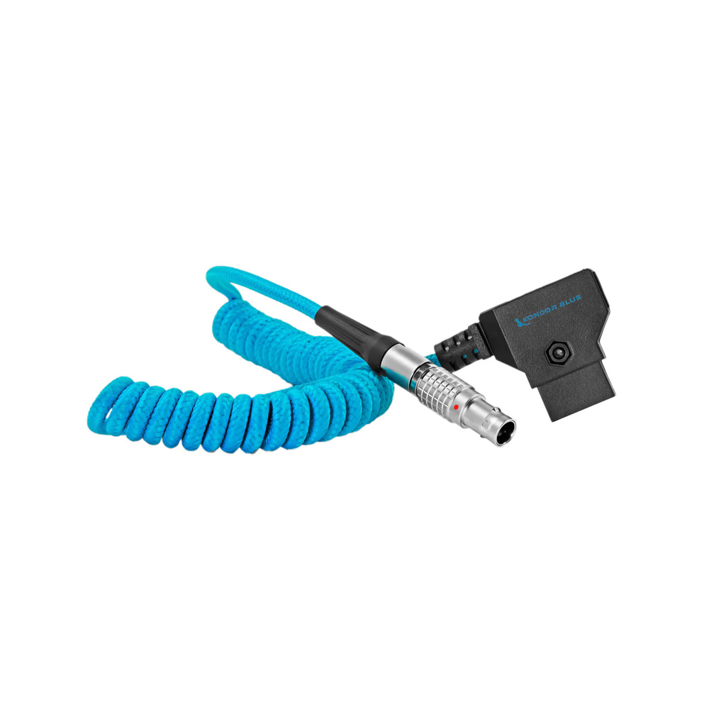 Kondor Blue - Spiralkabel D-Tap zu 2-Pin Typ 0B (41-91 cm)