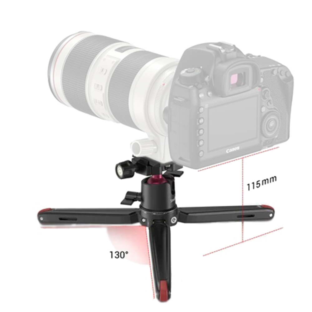 SmallRig - Tabletop Mini Tripod with Panoramic Ball Head - BUT2664