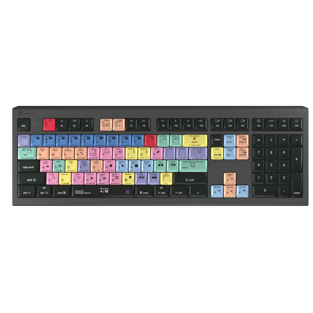 LogicKeyboard - Adobe Premiere Pro CC - Mac Astra2 Serie