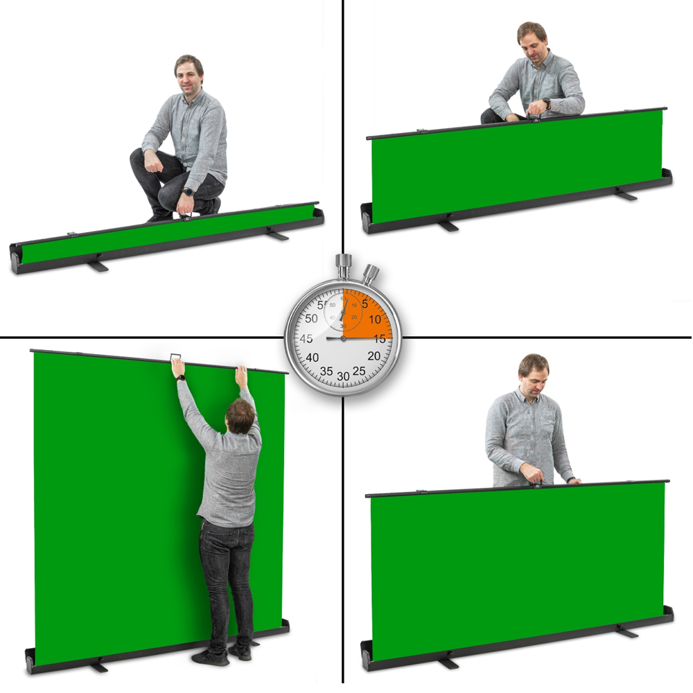 Walimex - Roll-up Panel Hintergrund