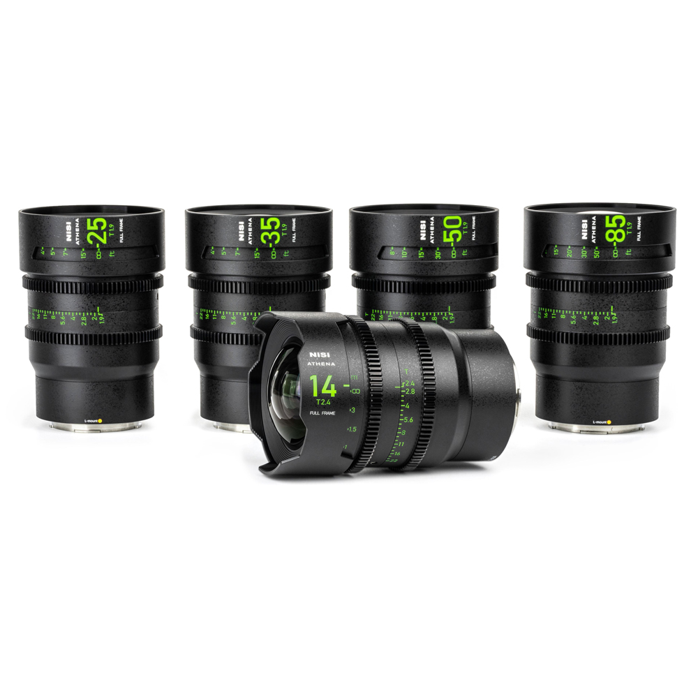 NiSi - Athena Prime Set 14/25/35/50/85 mm (L-Mount)