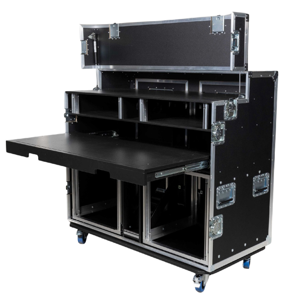 Casetec - HD Regie Case (Streaming-Case) 2 x 19" Shockmount Einheit 11HE