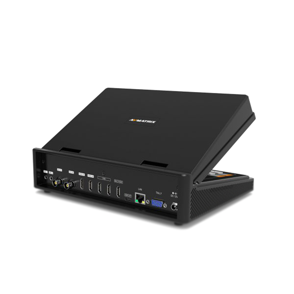 AVMATRIX - Portable 10.1" 4-CH SDI & HDMI Video Switcher