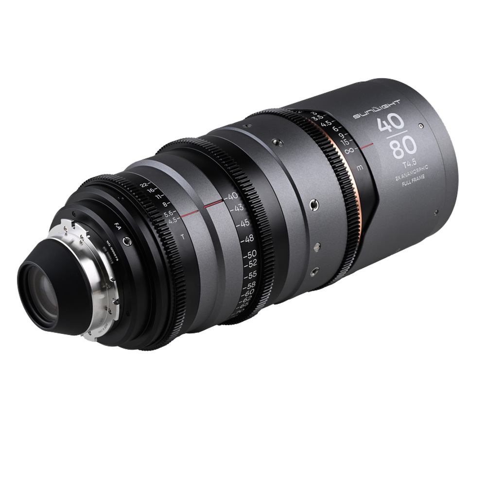 LAOWA - Sunlight 40-80mm T4.5 2x FF Anamorphic Zoom PL (Amber)