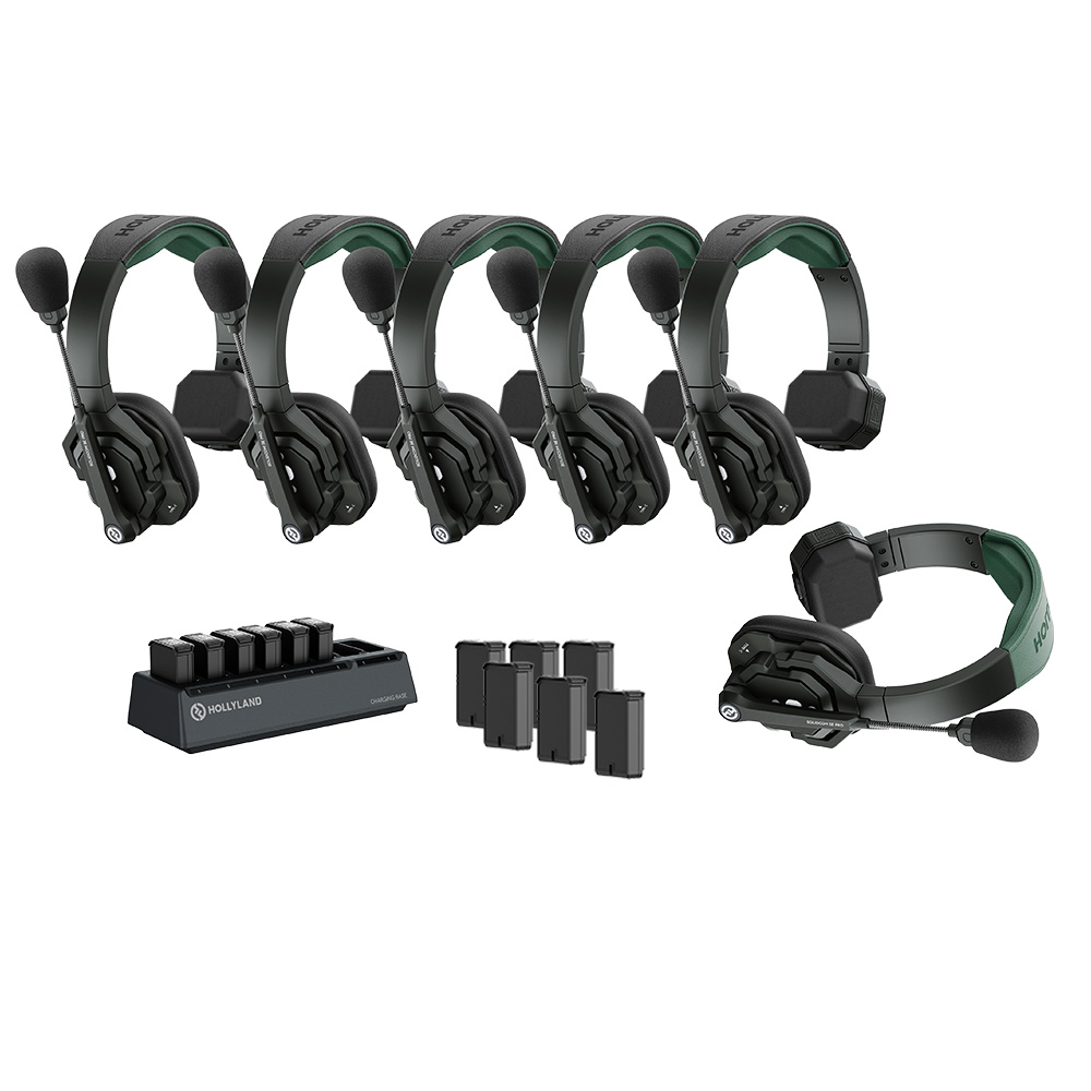 Hollyland - SOLIDCOM SE PRO 6S (1x Master + 5x Remote Headset)