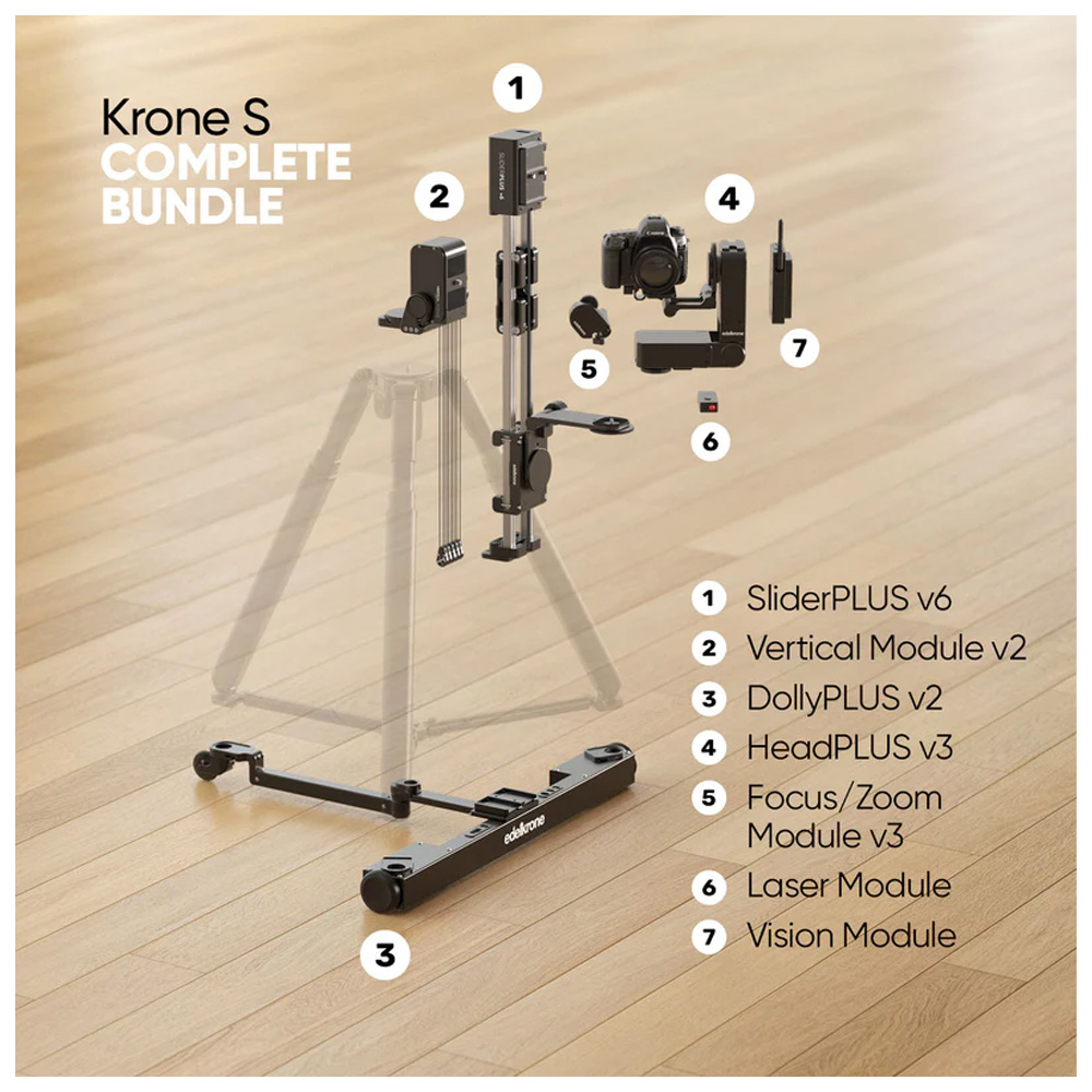 Edelkrone - Krone S Bundle DollyPLUS Complete