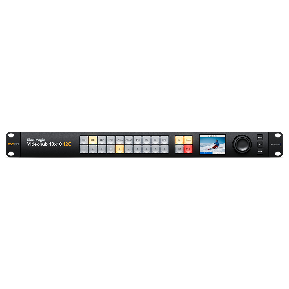 Blackmagic - Videohub 10x10 12G