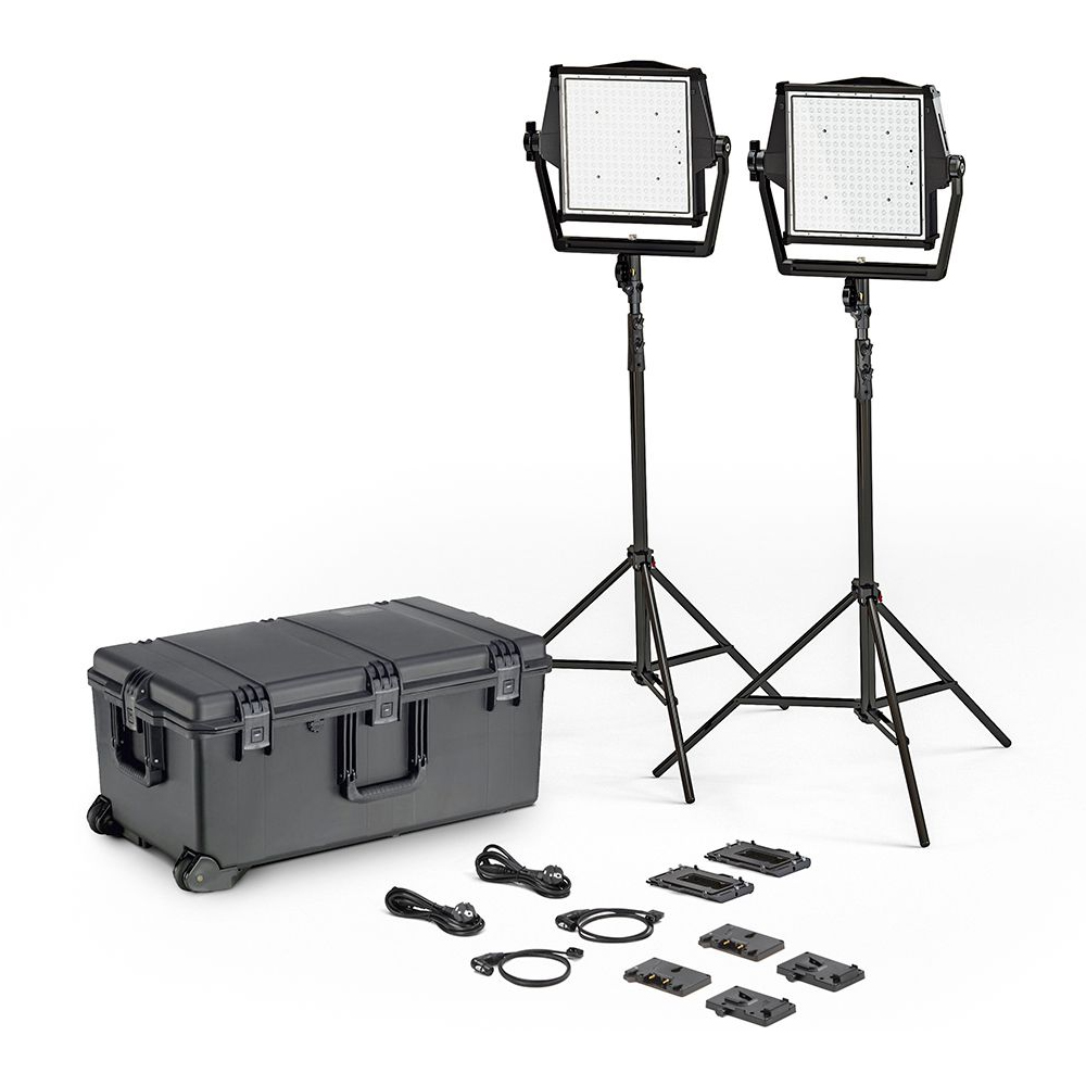 Litepanels - Astra IP 1x1 Bi-Color Traveler Duo GM+VM Kit