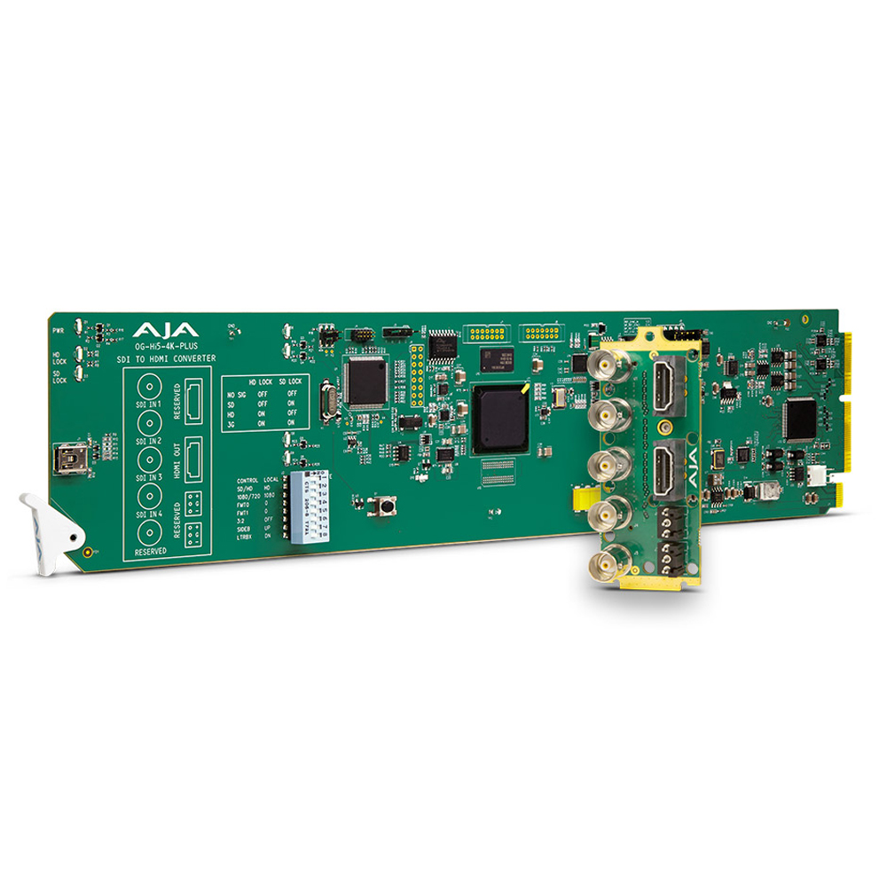 AJA - OpenGear 4K SDI zu HDMI Converter