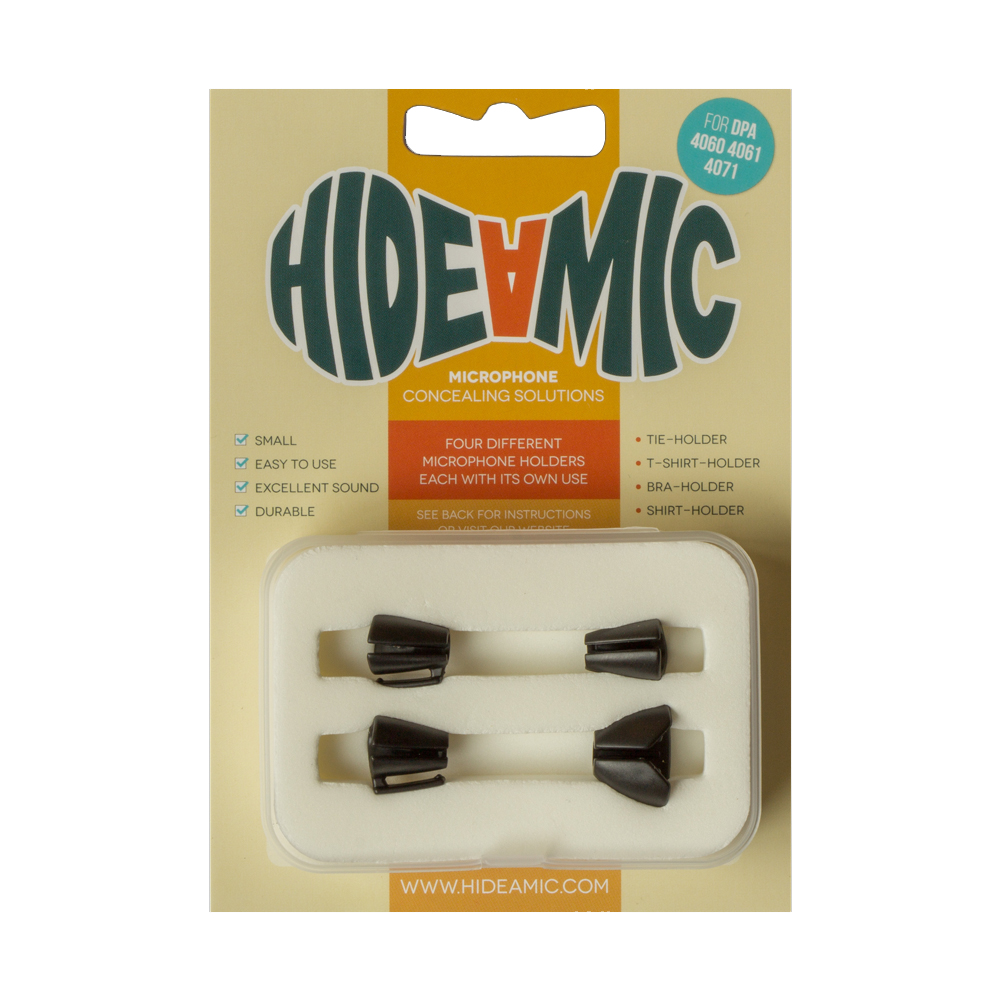 Hide a Mic - Concealer Set für DPA 4060/4071 / Schwarz Hide a Mic - Concealer Set für DPA 4060/4071 / Schwarz