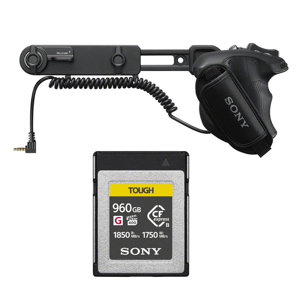 Sony - BURANO DOCU Kit + GP-VR100 + 3x CEB-960T Speicherkarten